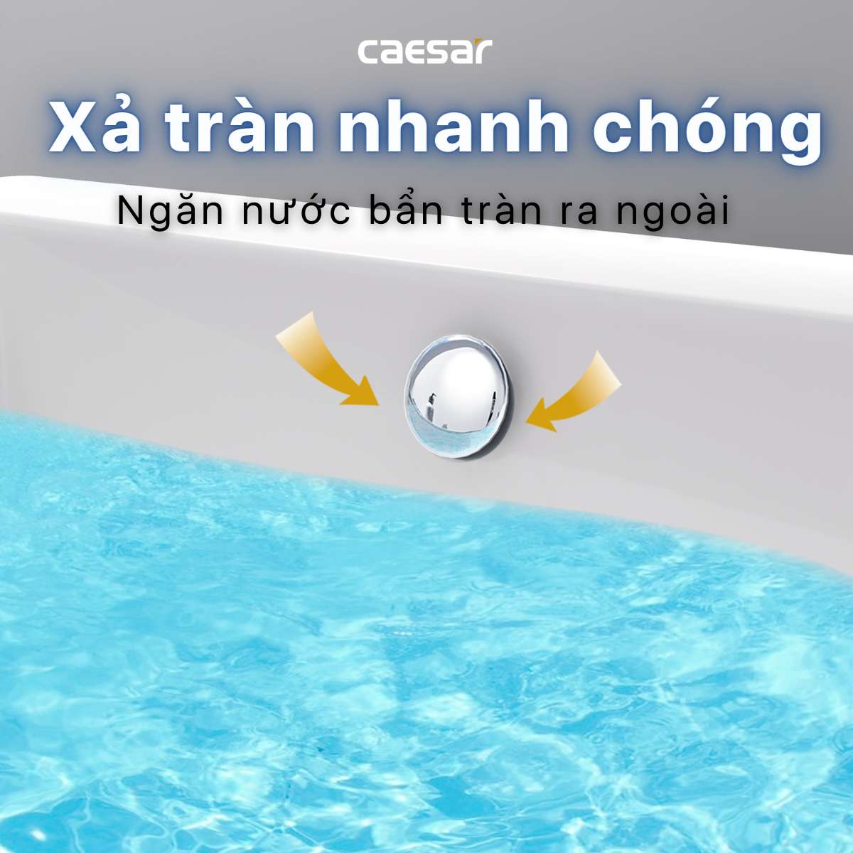 Chậu lavabo dương vành Caesar LF5032