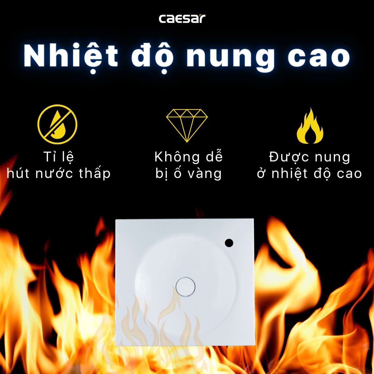 Chậu lavabo dương vành Caesar LF5038