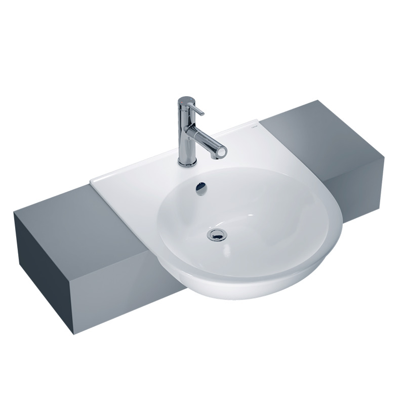 Chậu rửa lavabo treo tường Caesar LF5302