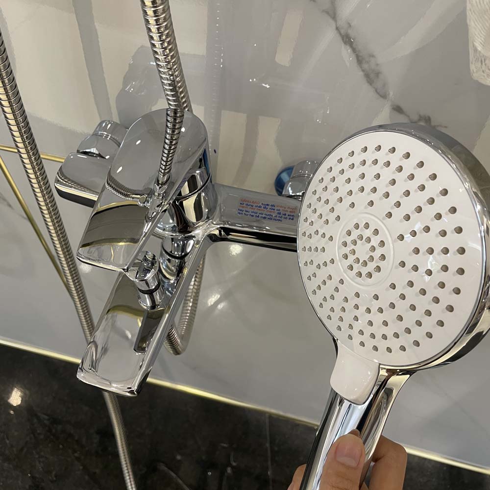 Bộ vòi sen tắm nóng lạnh Caesar S393C / CB / CW / CR / CG