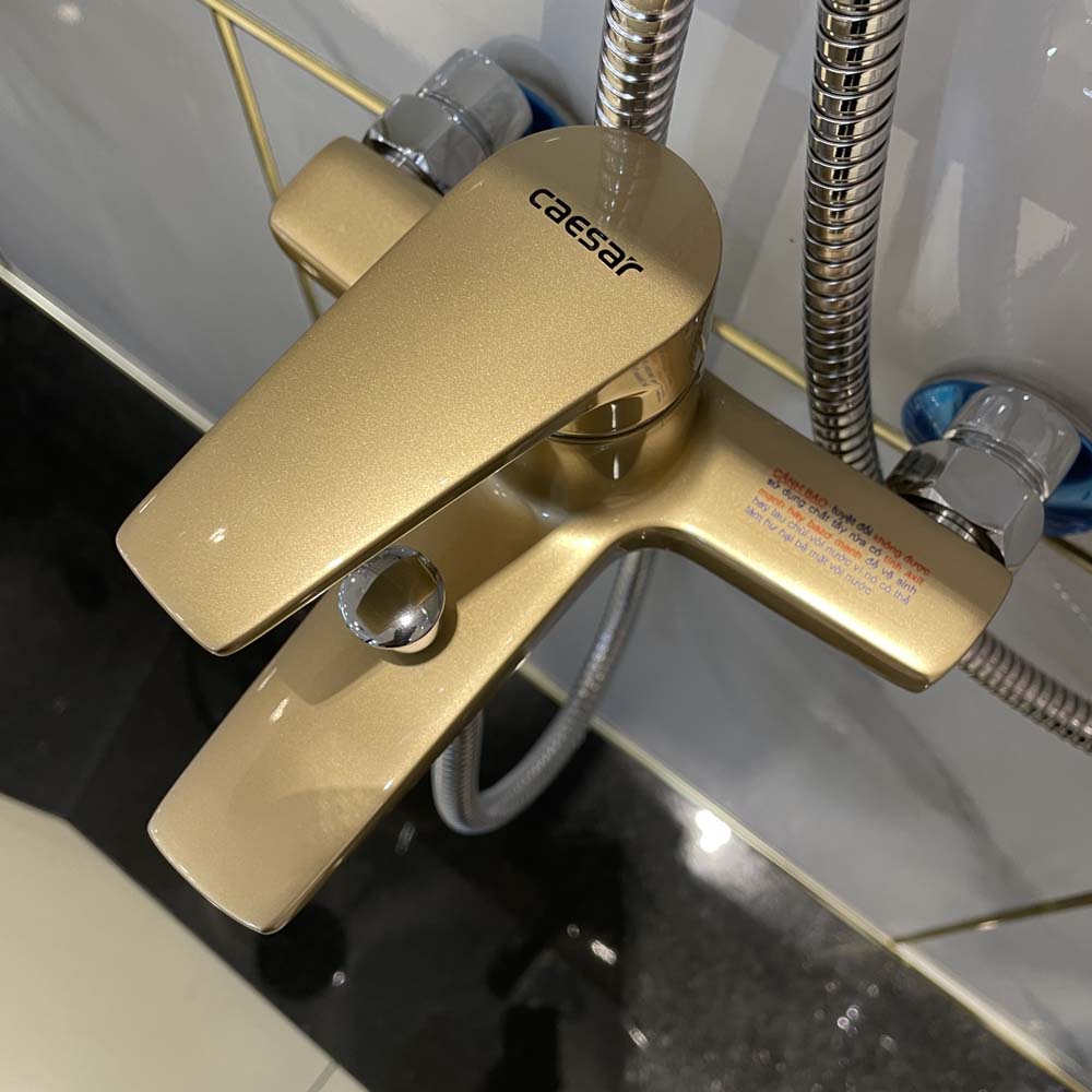 Bộ vòi sen tắm nóng lạnh Caesar S393C / CB / CW / CR / CG