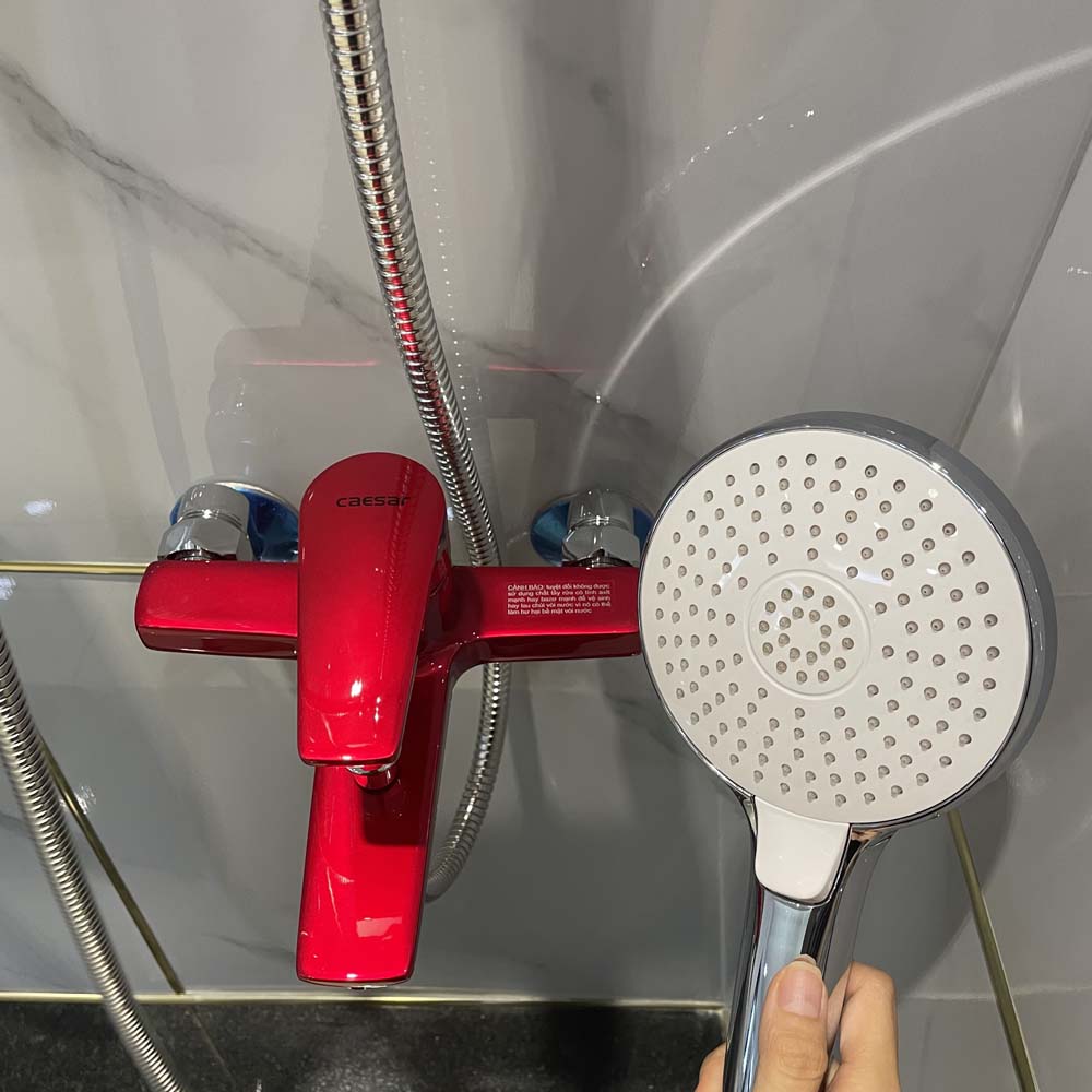Bộ vòi sen tắm nóng lạnh Caesar S393C / CB / CW / CR / CG