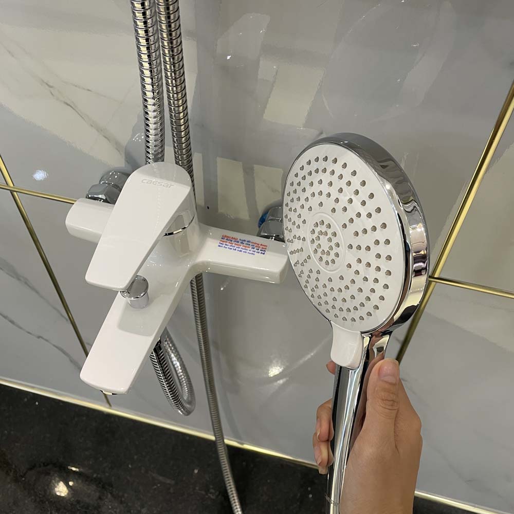 Bộ vòi sen tắm nóng lạnh Caesar S393C / CB / CW / CR / CG
