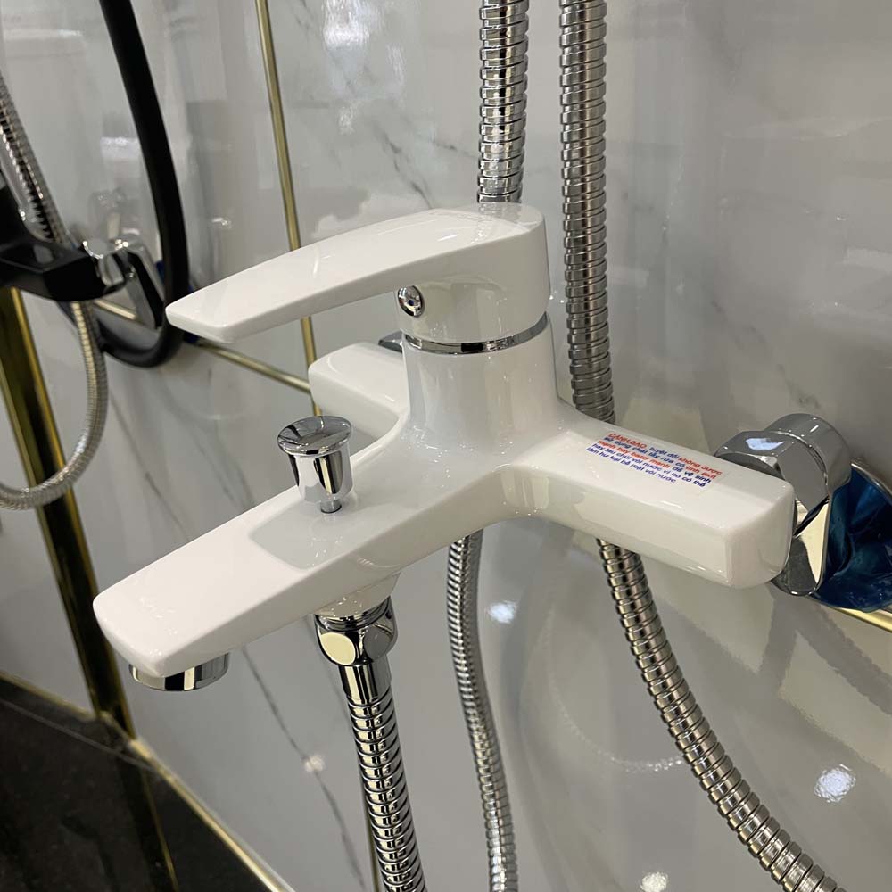 Bộ vòi sen tắm nóng lạnh Caesar S393C / CB / CW / CR / CG