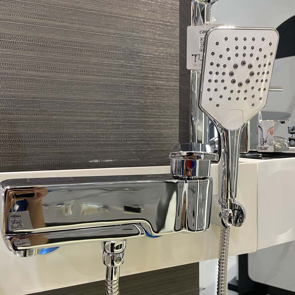 Bộ vòi sen tắm nóng lạnh Caesar S553C