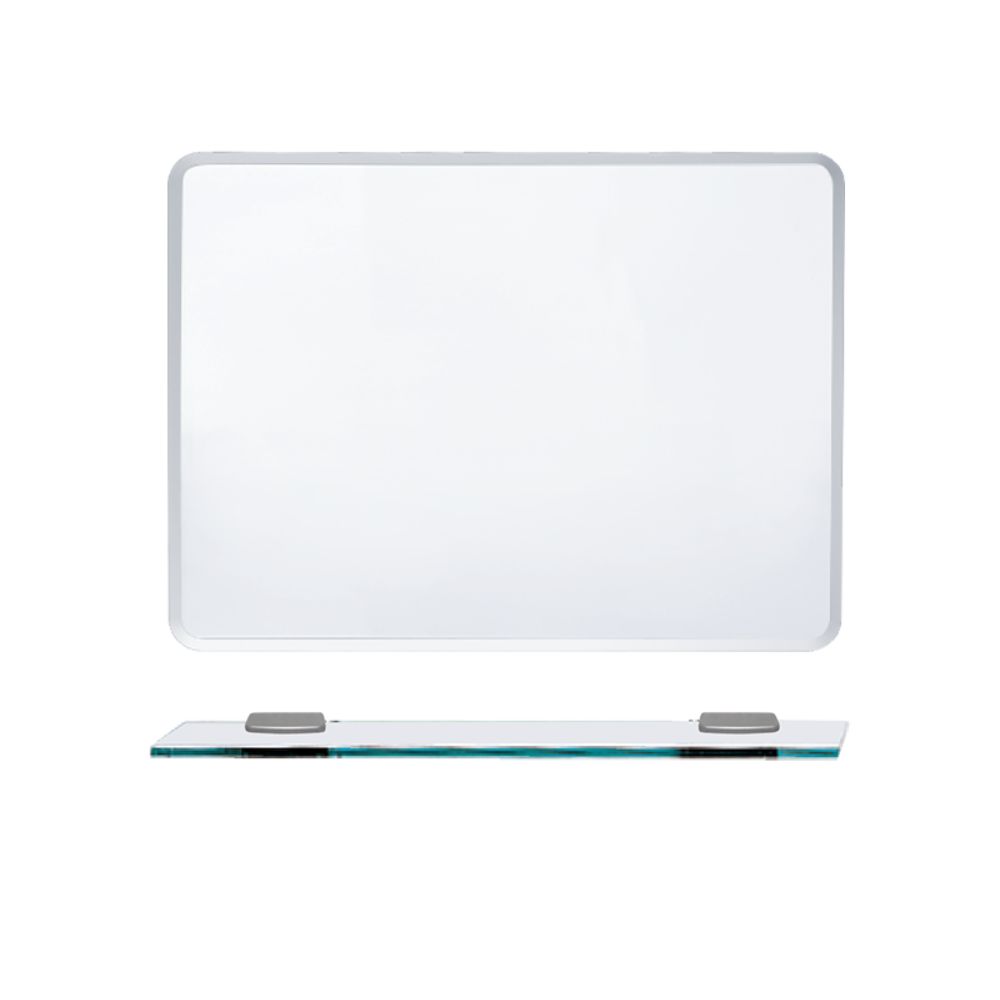Gương soi phòng tắm kèm kệ kính Caesar M710R 80x60cm (M114R + Q780V)