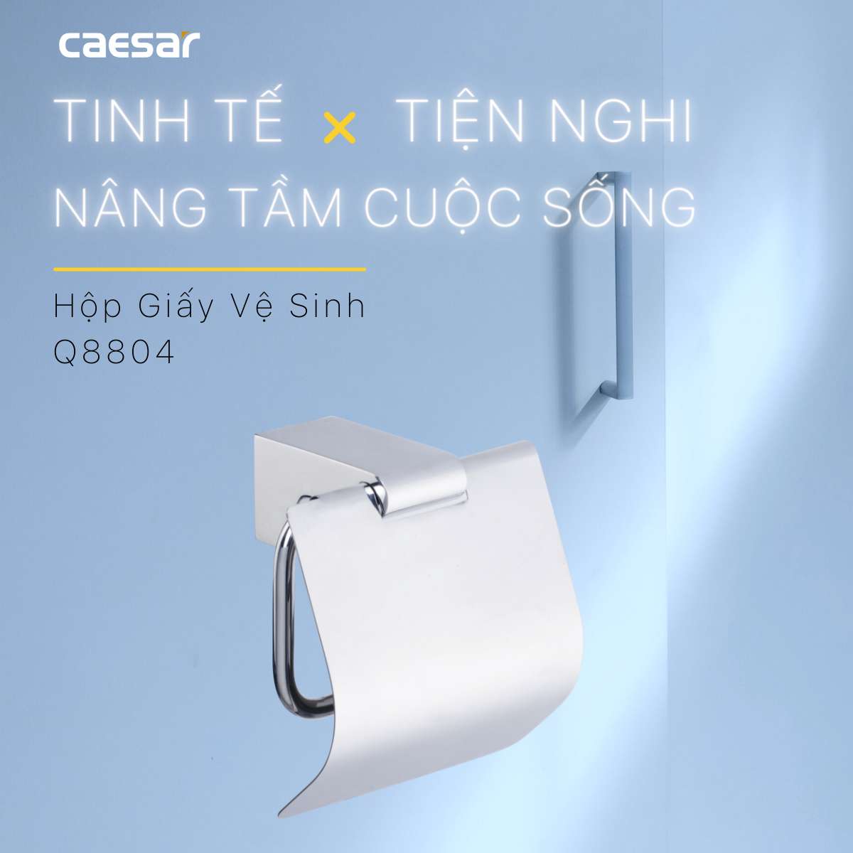 Hộp đựng giấy vệ sinh Caesar Q8804