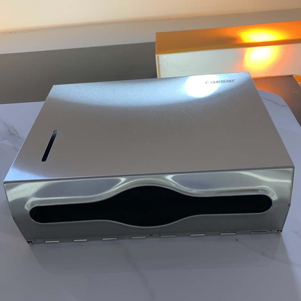 Hộp giấy vệ sinh inox Caesar ST127