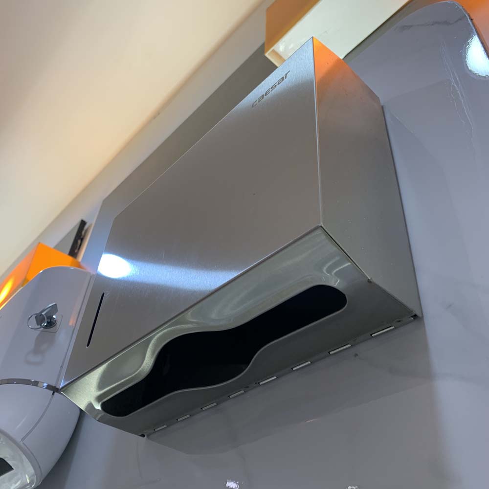 Hộp giấy vệ sinh inox Caesar ST127