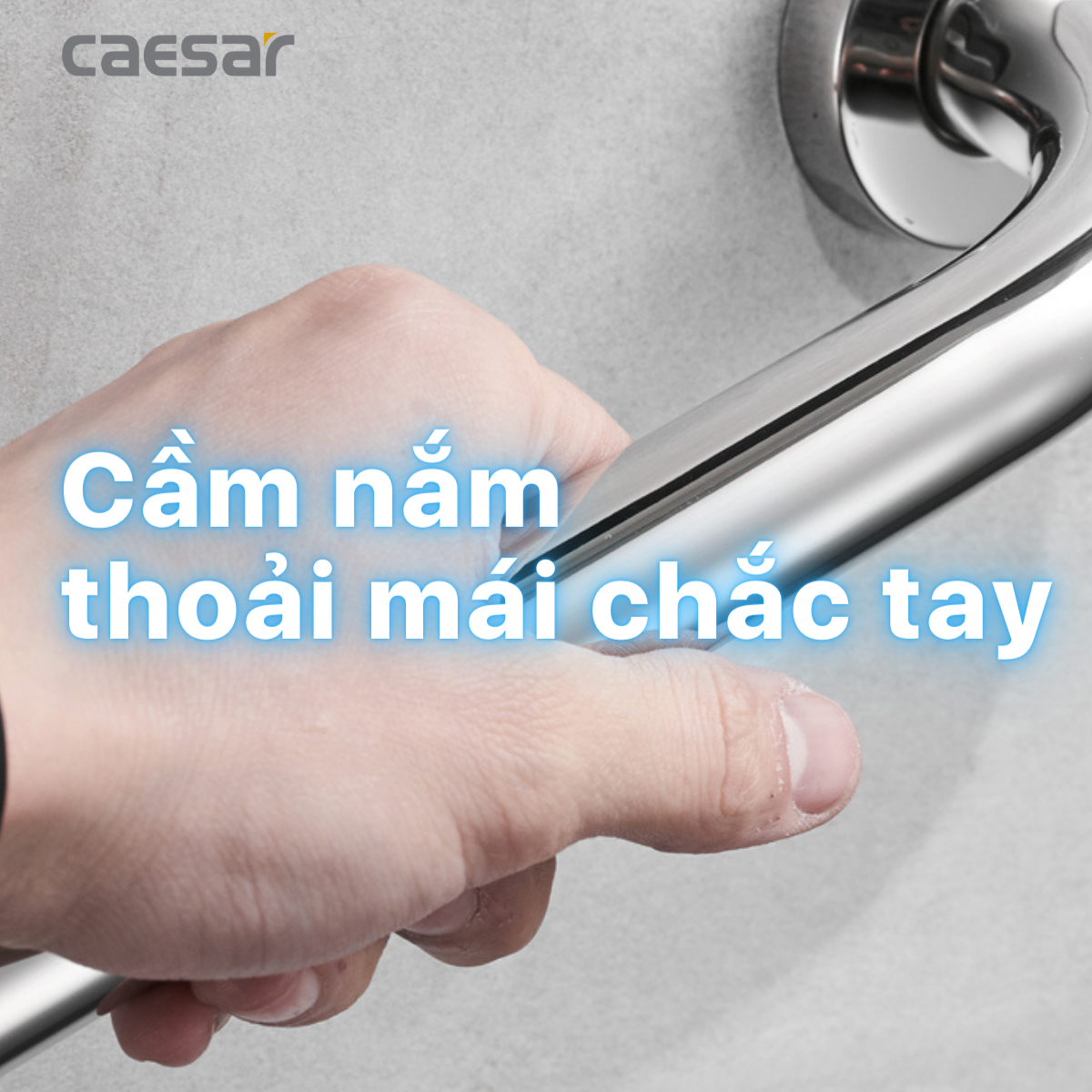 Thanh tay vịn inox Caesar GB131BV