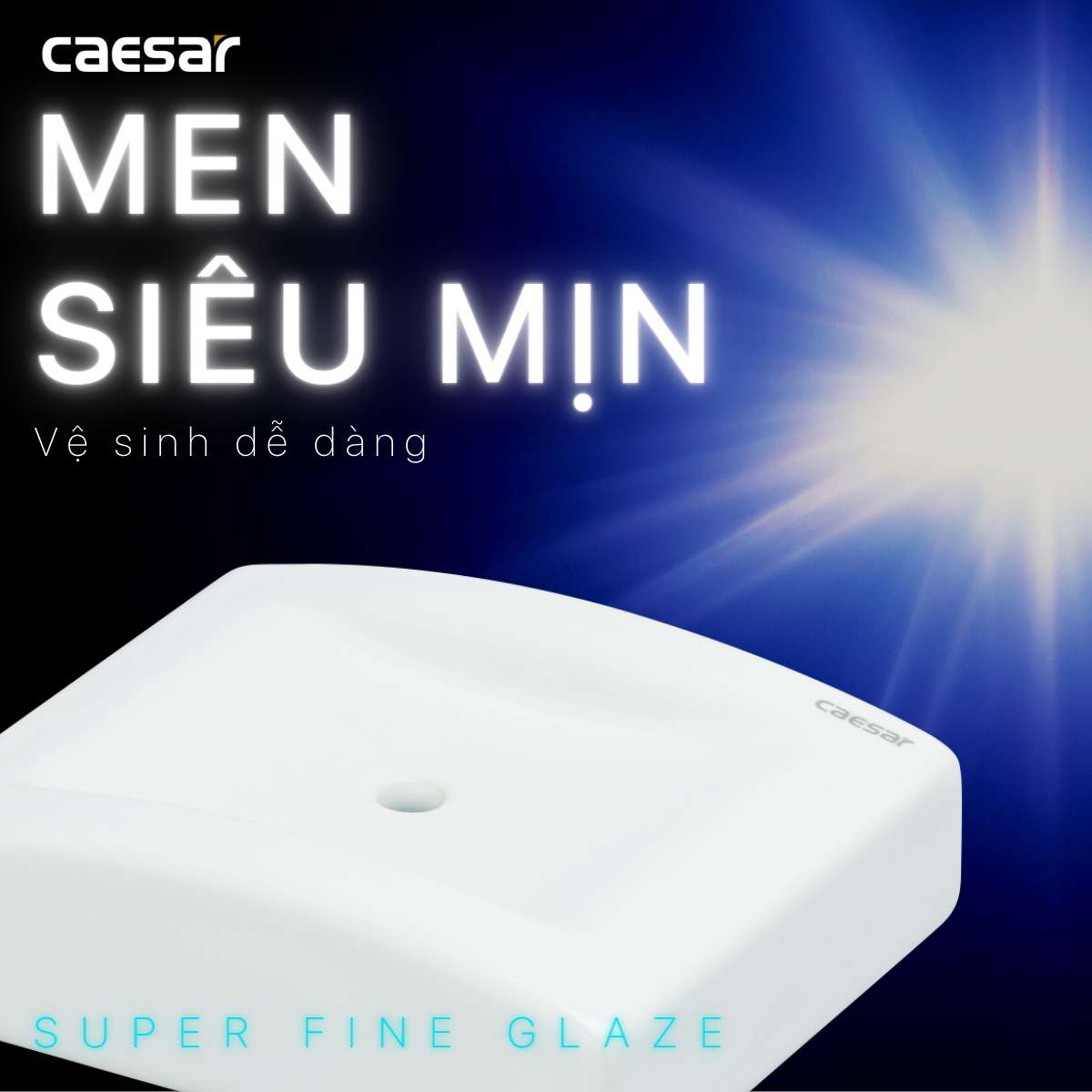 Kệ xà phòng sứ Caesar Q992