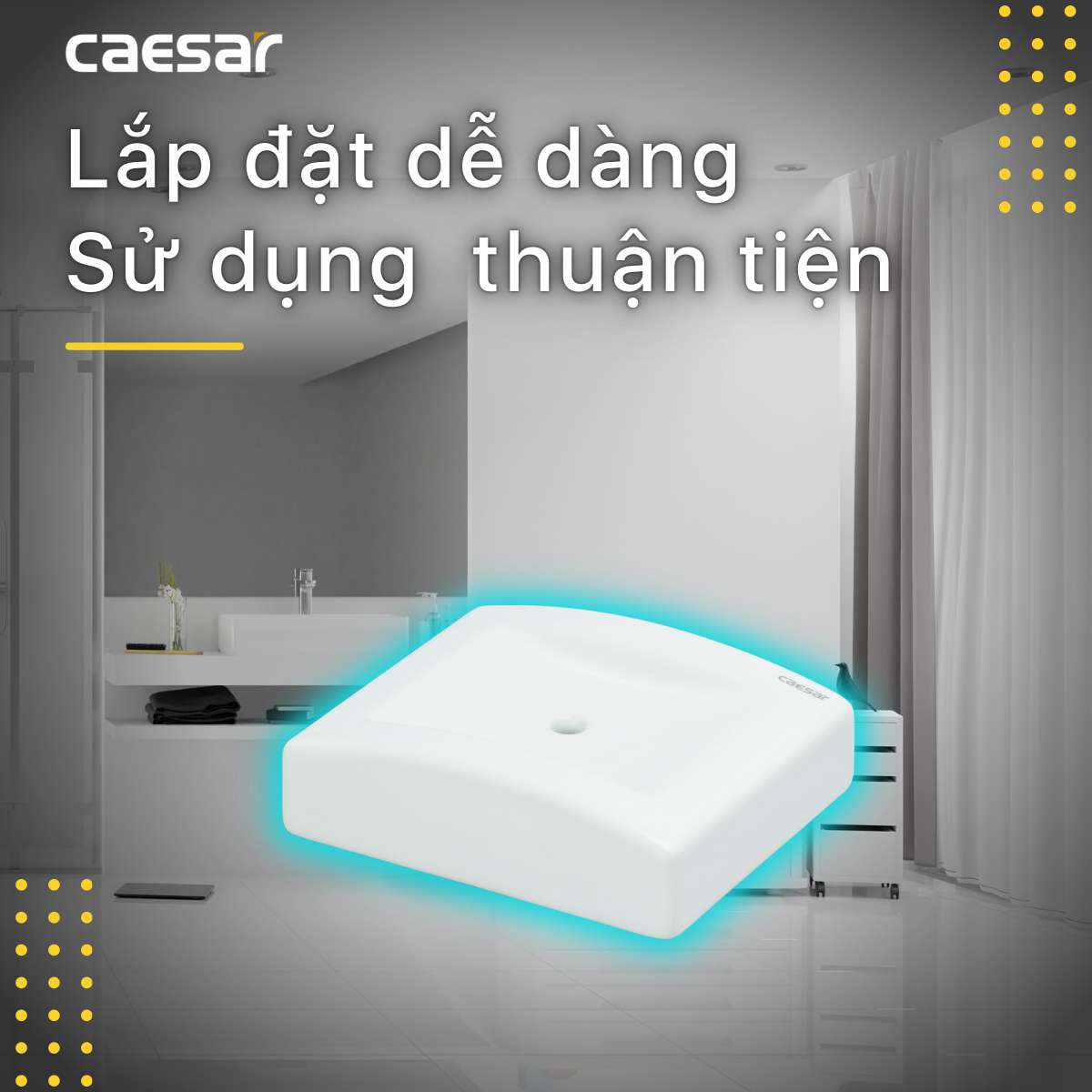 Kệ xà phòng sứ Caesar Q992