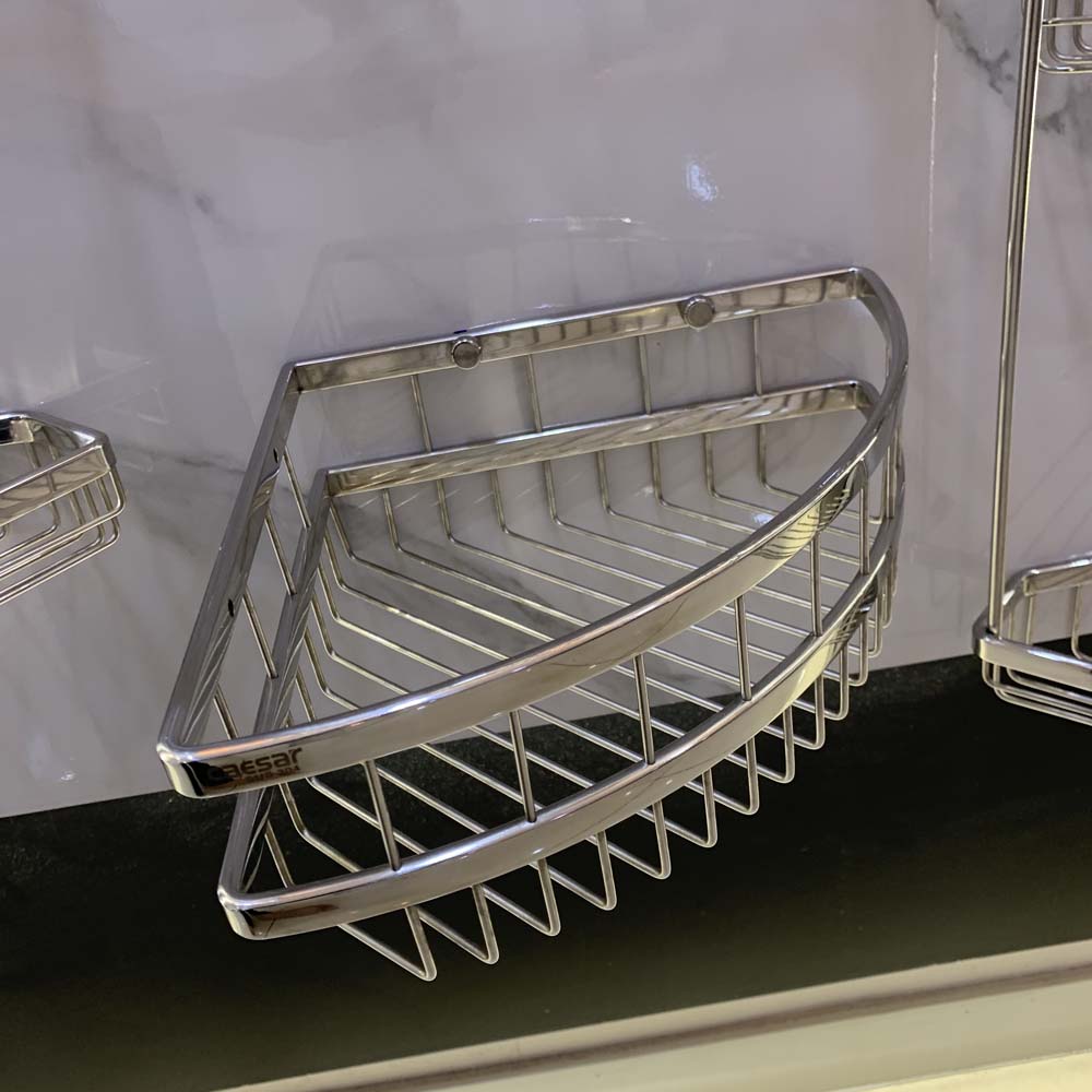 Kệ góc inox Caesar ST823V