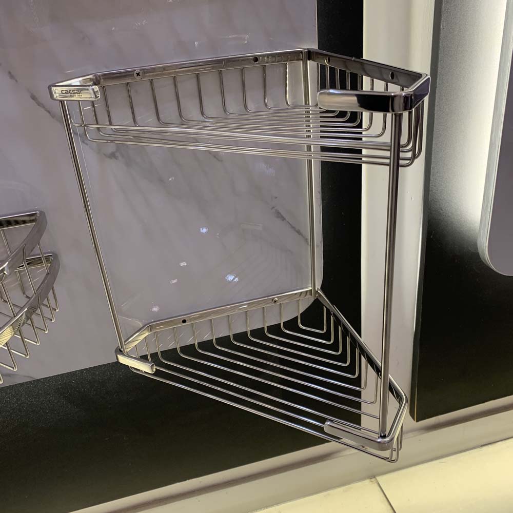 Kệ góc inox 2 tầng Caesar ST849