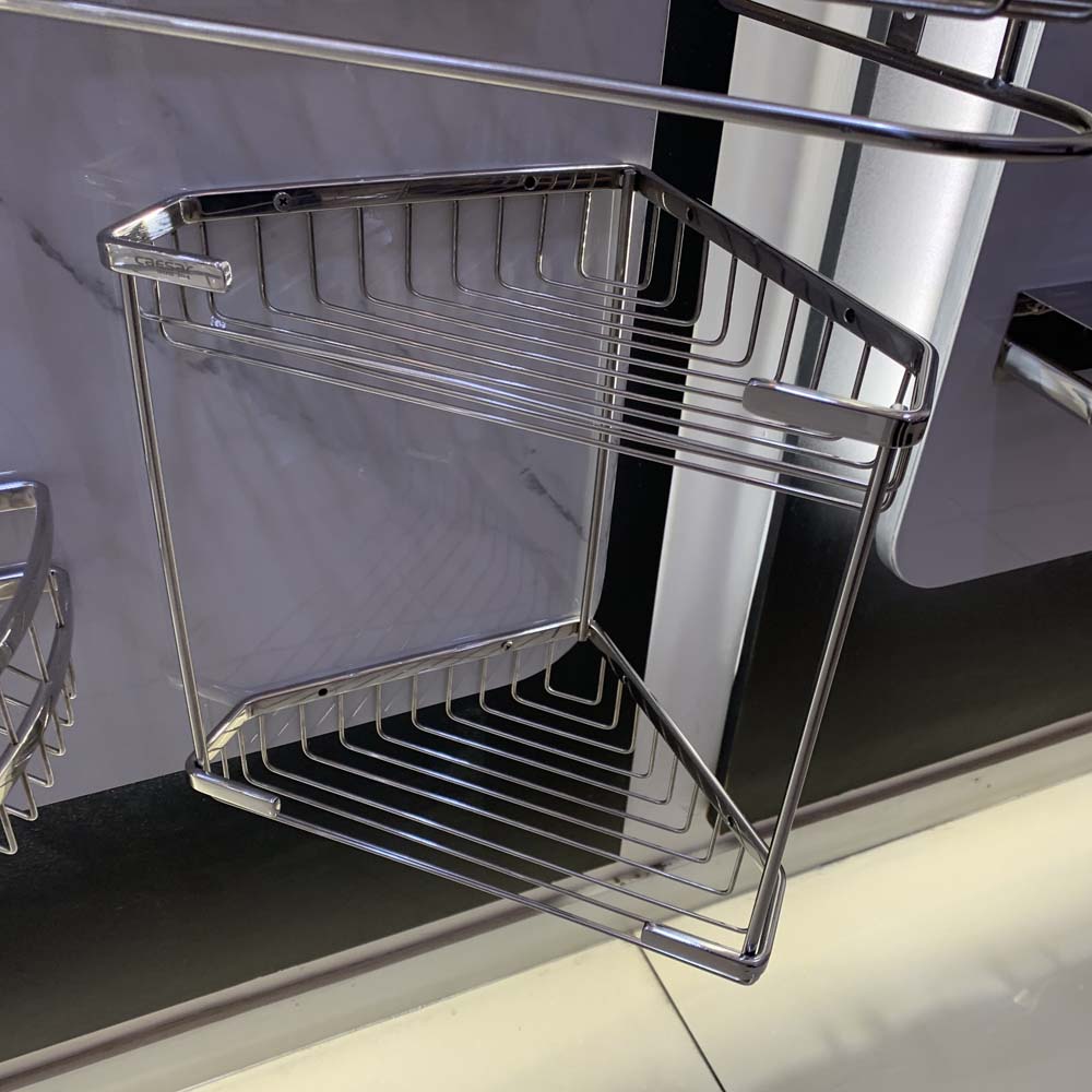 Kệ góc inox 2 tầng Caesar ST849