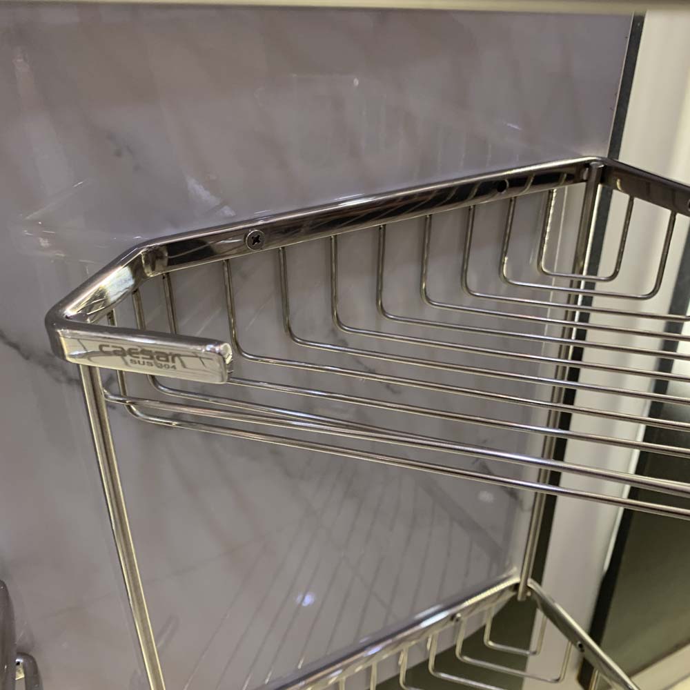 Kệ góc inox 2 tầng Caesar ST849