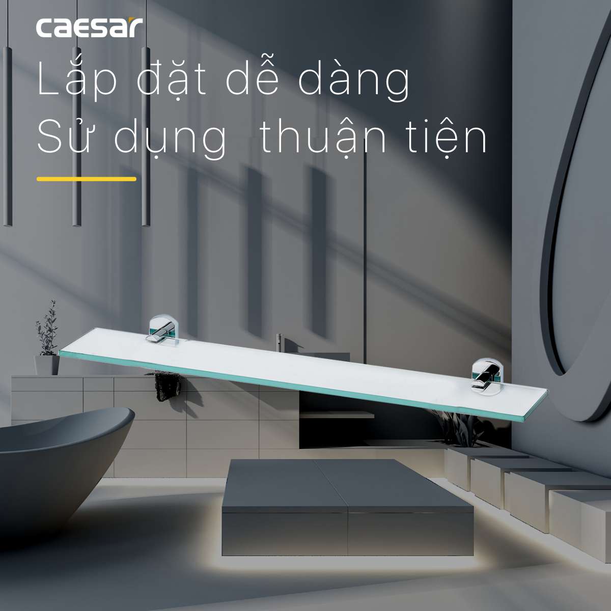 Kệ kính Caesar Q7300V