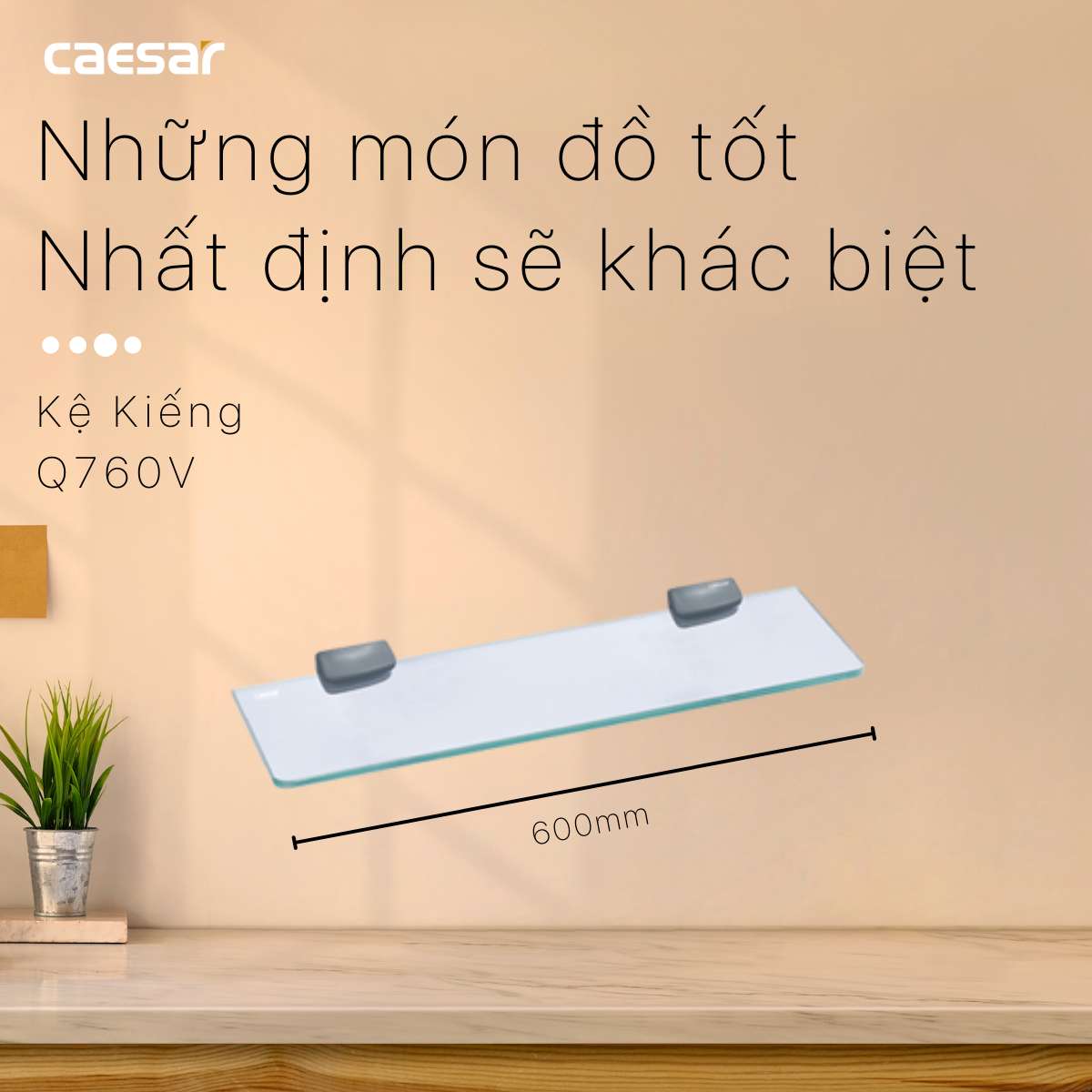 Kệ kính Caesar Q760V
