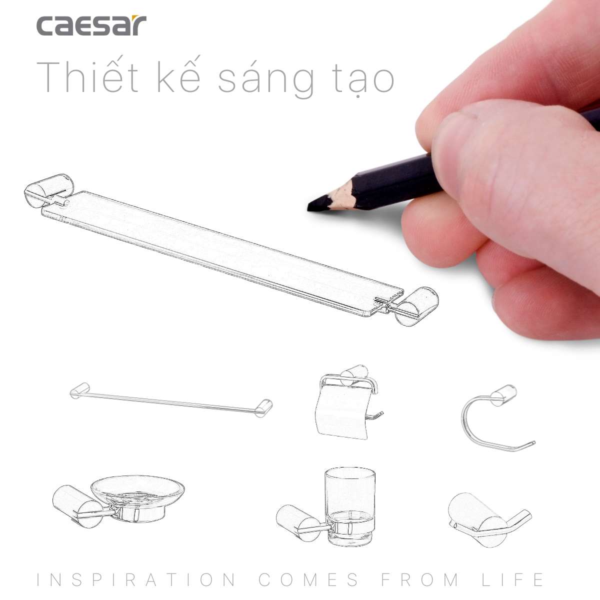 Kệ kính Caesar Q8300