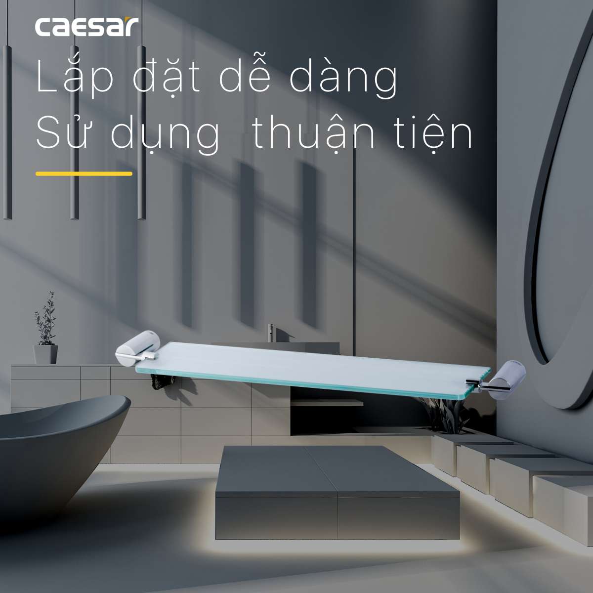 Kệ kính Caesar Q8300