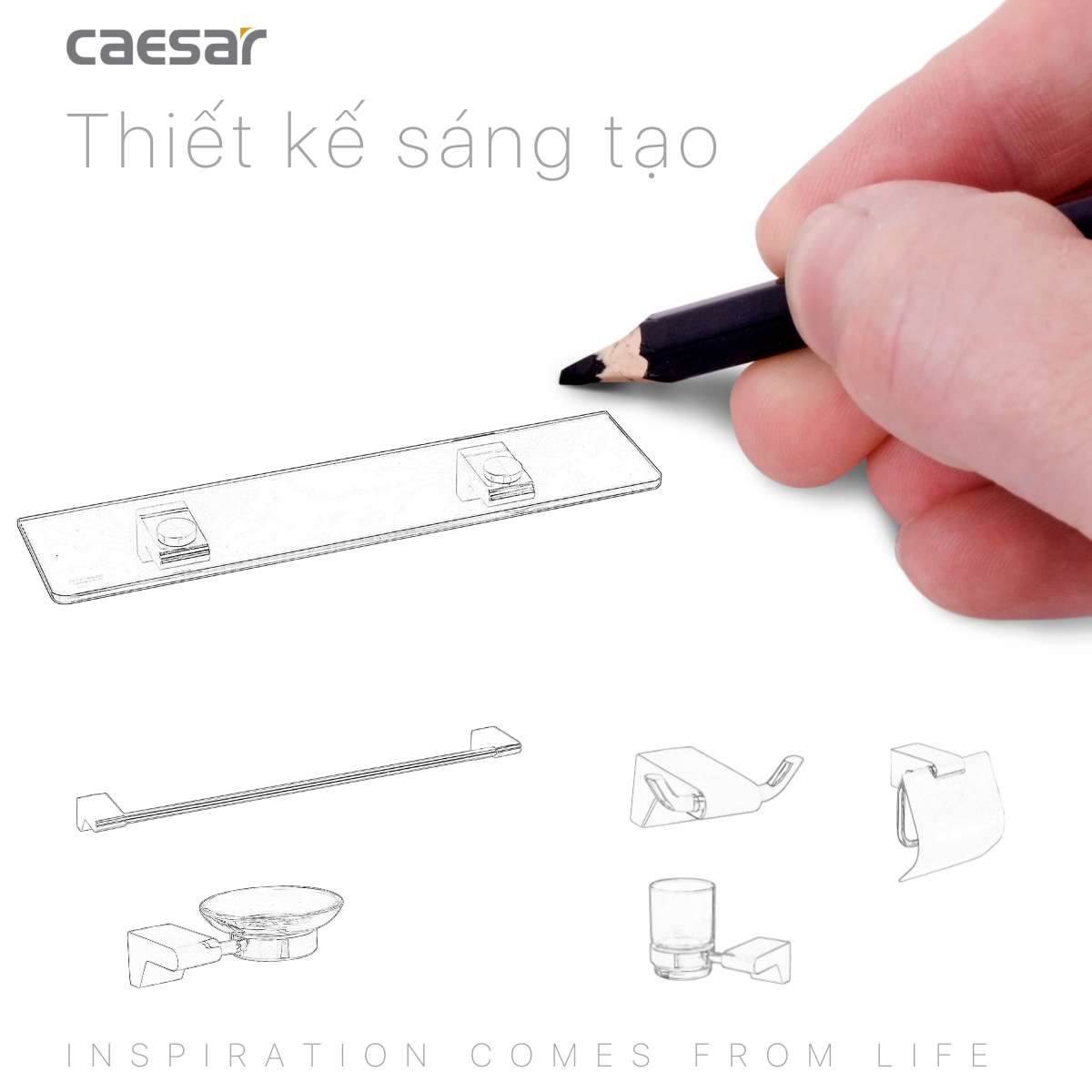 Kệ kính Caesar Q8800