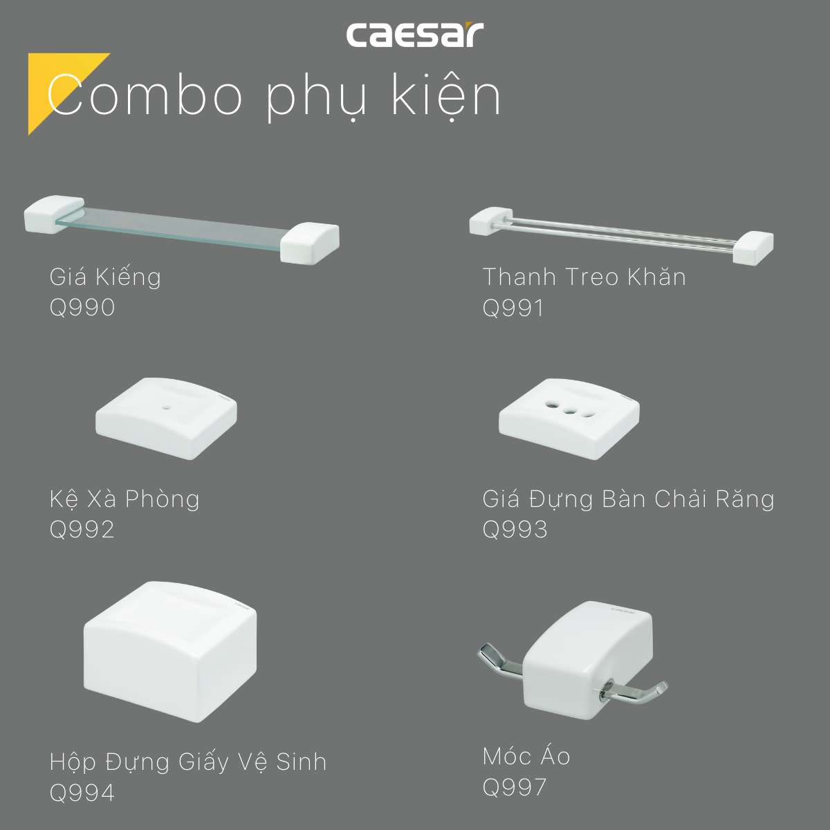 Kệ kính Caesar Q990