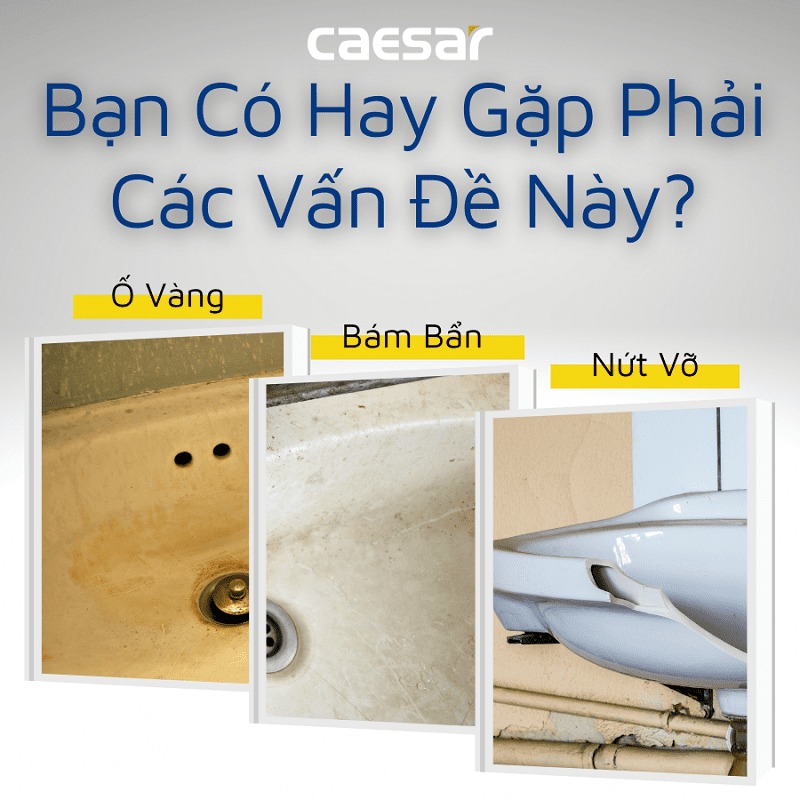 Chậu rửa mặt lavabo âm bàn Caesar L5113
