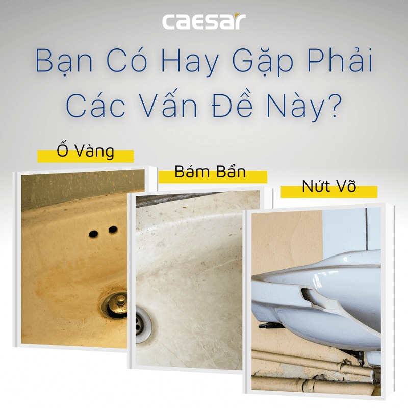Chậu rửa mặt lavabo âm bàn Caesar LF5127