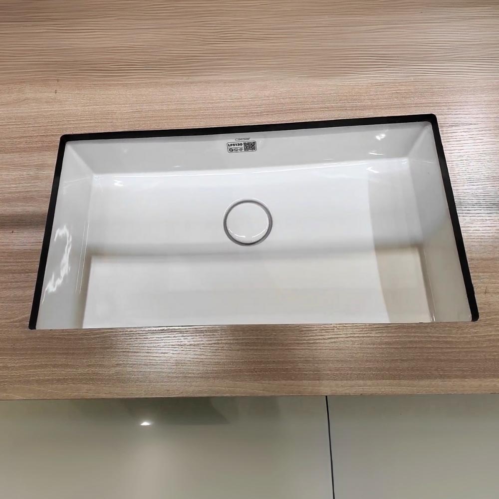 Chậu rửa mặt lavabo âm bàn Caesar LF5130