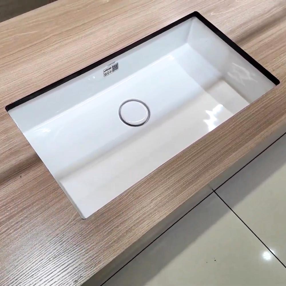 Chậu rửa mặt lavabo âm bàn Caesar LF5130