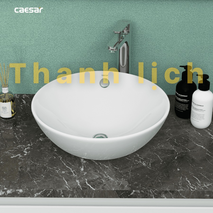 Chậu lavabo đặt bàn Caesar L5215