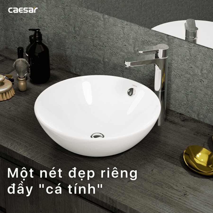 Chậu lavabo đặt bàn Caesar L5215