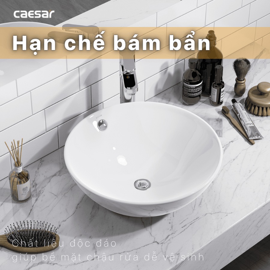 Chậu lavabo đặt bàn Caesar L5215