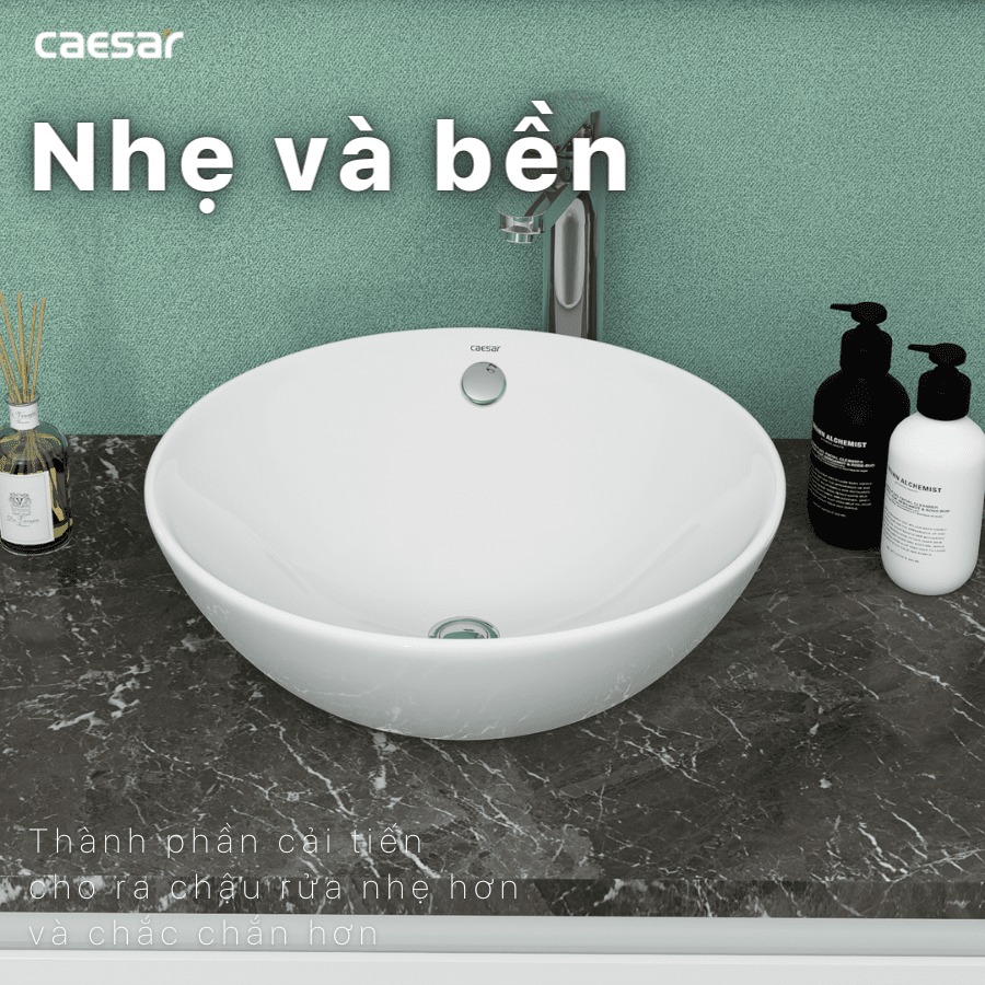 Chậu lavabo đặt bàn Caesar L5215