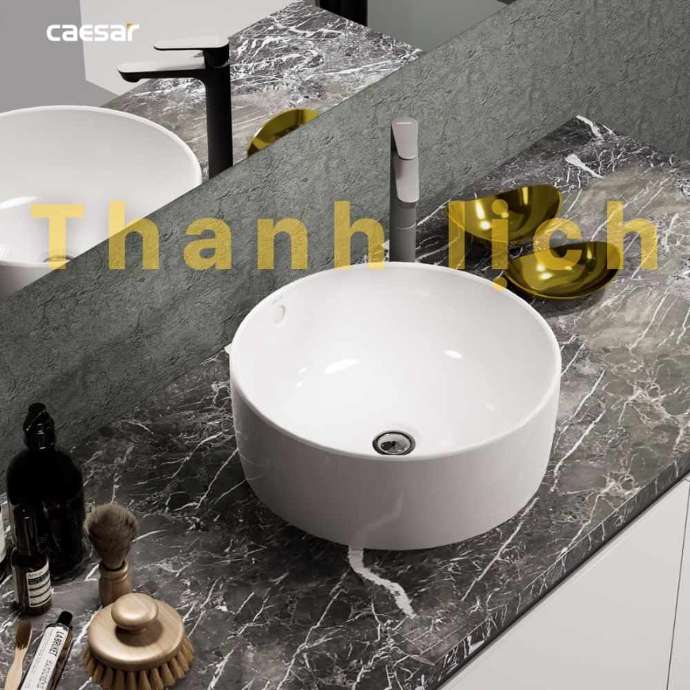 Chậu lavabo đặt bàn Caesar L5225