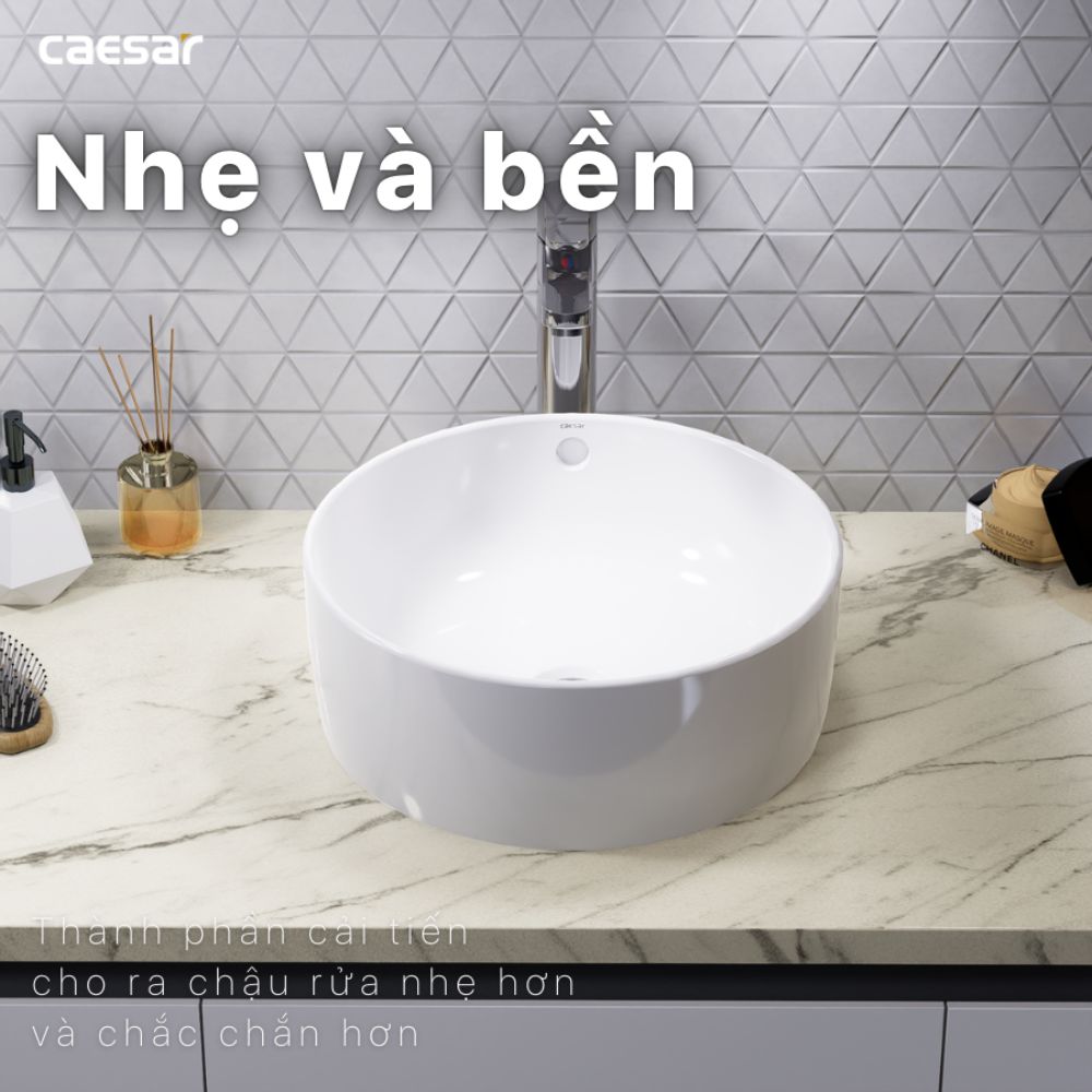 Chậu lavabo đặt bàn Caesar L5225