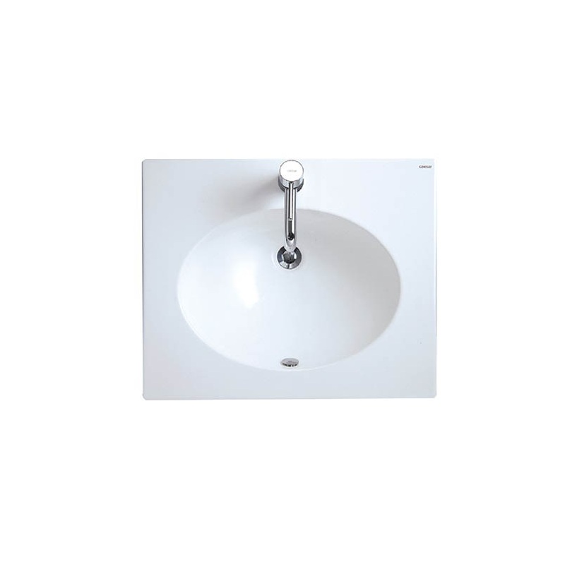 Chậu rửa mặt lavabo dương vành Caesar LF5024