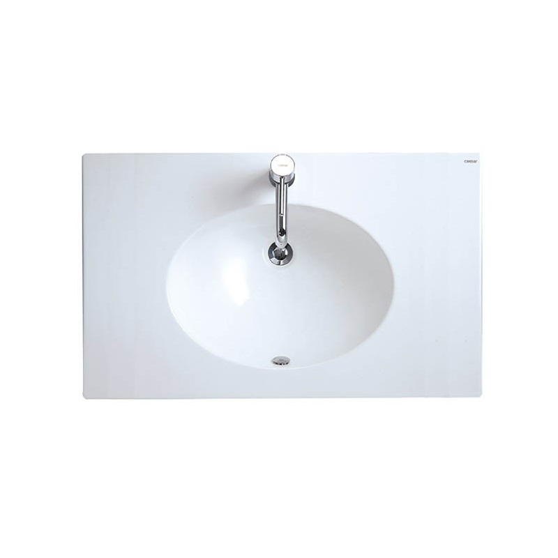 Chậu rửa mặt lavabo dương vành Caesar LF5026