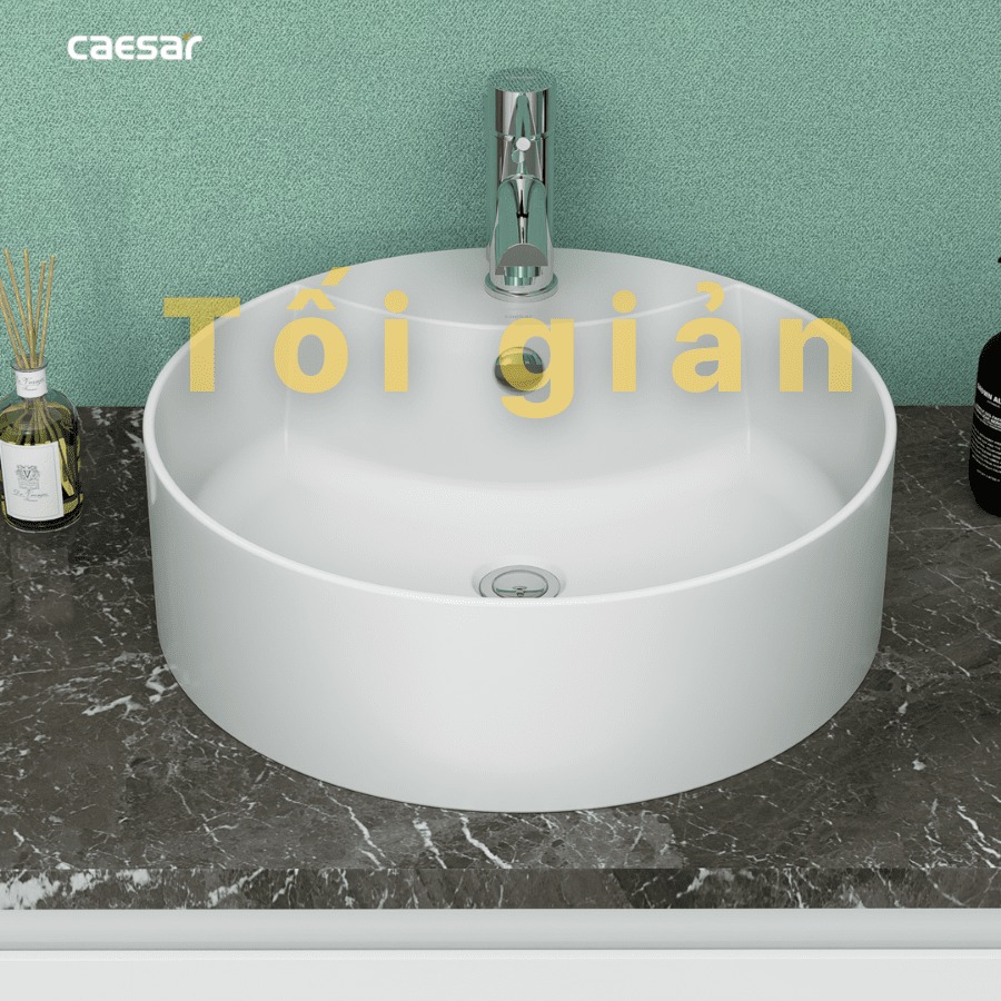 Chậu lavabo đặt bàn Caesar LF5240