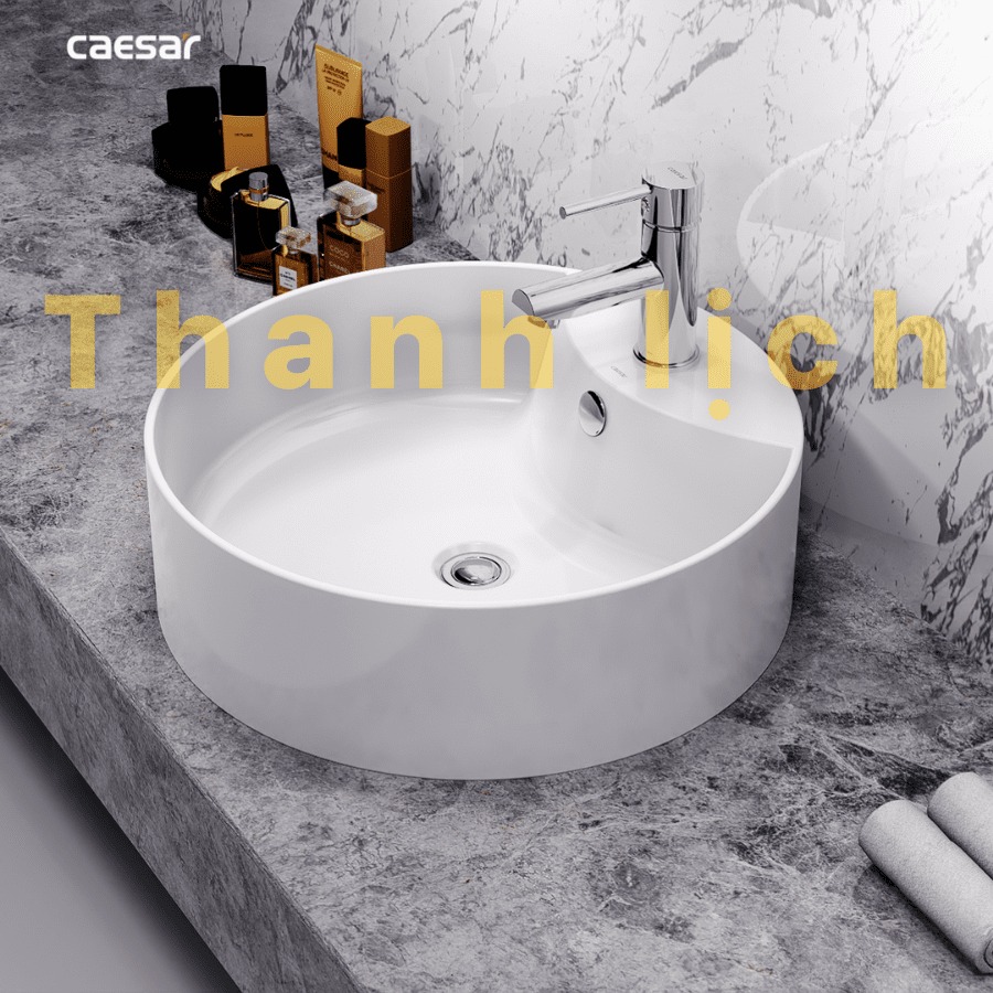 Chậu lavabo đặt bàn Caesar LF5240