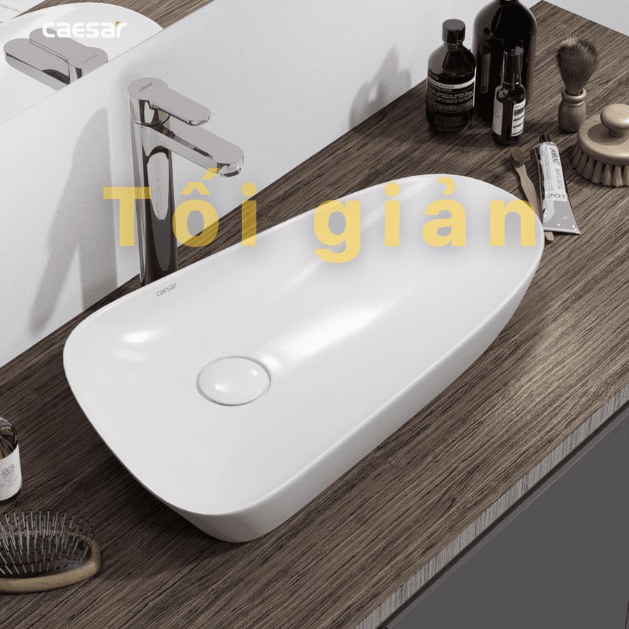 Chậu lavabo đặt bàn Caesar LF5260