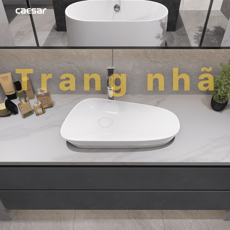 Chậu lavabo đặt bàn Caesar LF5260