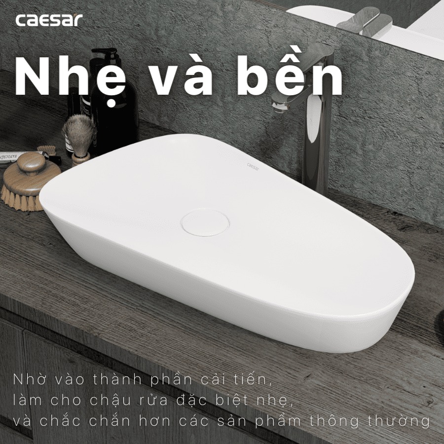 Chậu lavabo đặt bàn Caesar LF5260