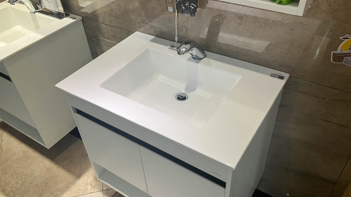 Chậu lavabo dương vành Caesar LF5032