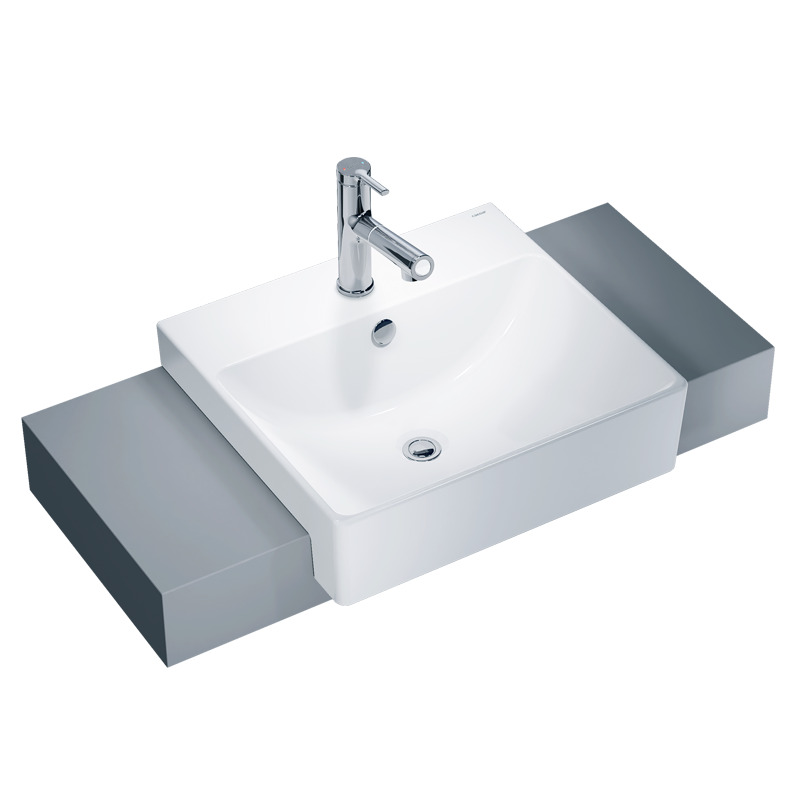 Chậu lavabo dương vành Caesar LF5301