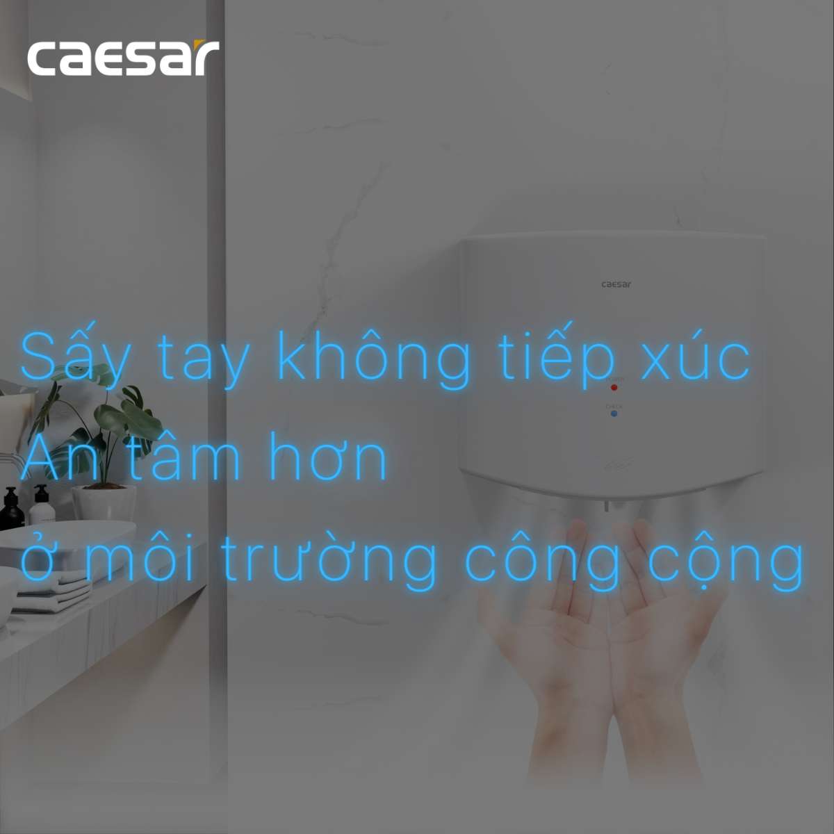 Máy sấy tay Caesar A801