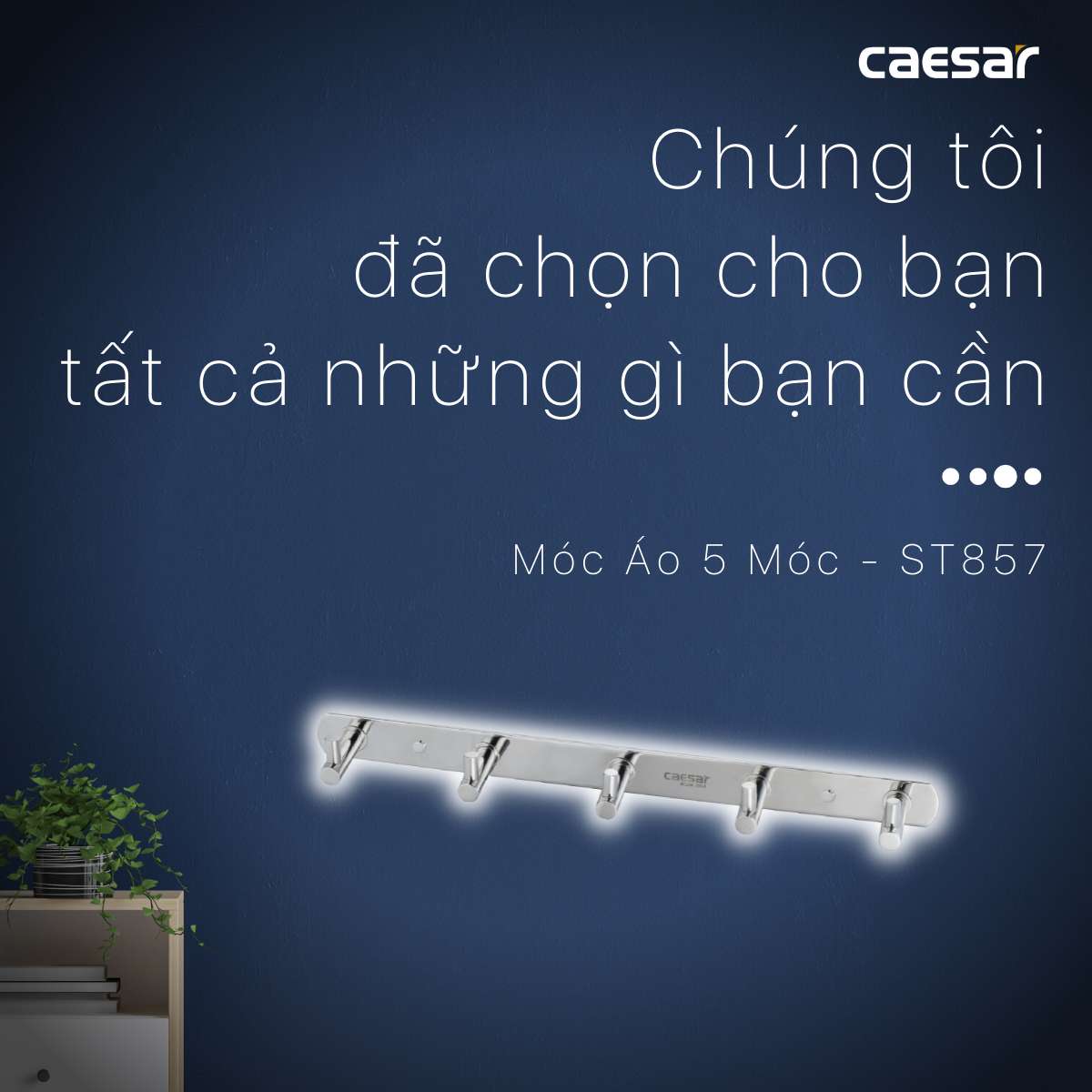 Móc áo Caesar ST857