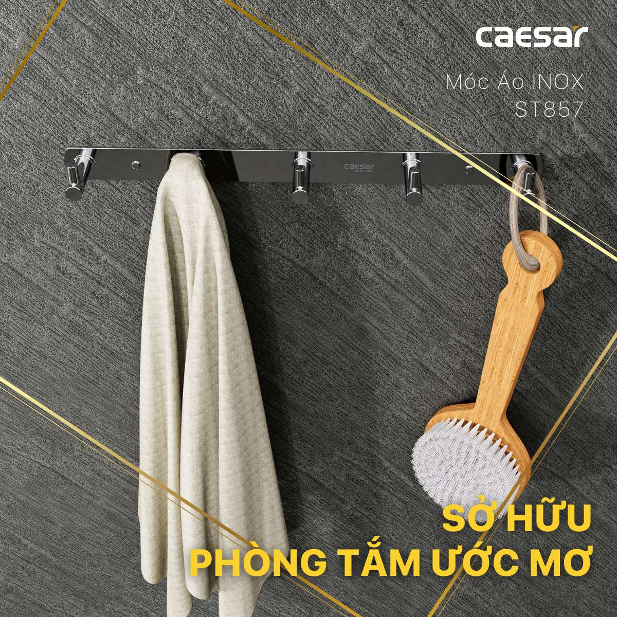 Móc áo Caesar ST857