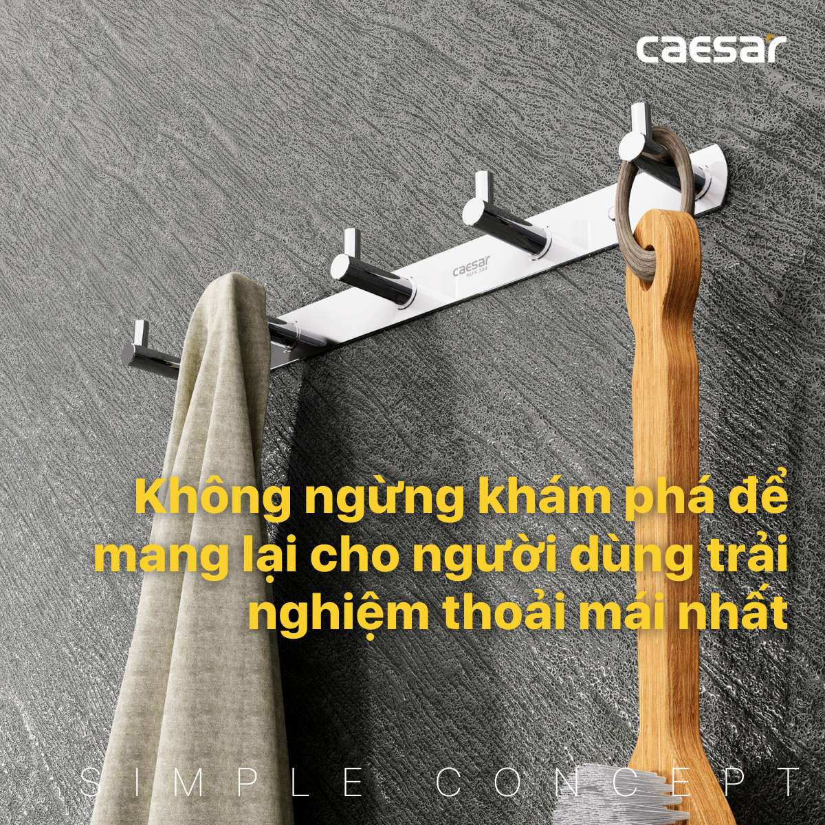 Móc áo Caesar ST857