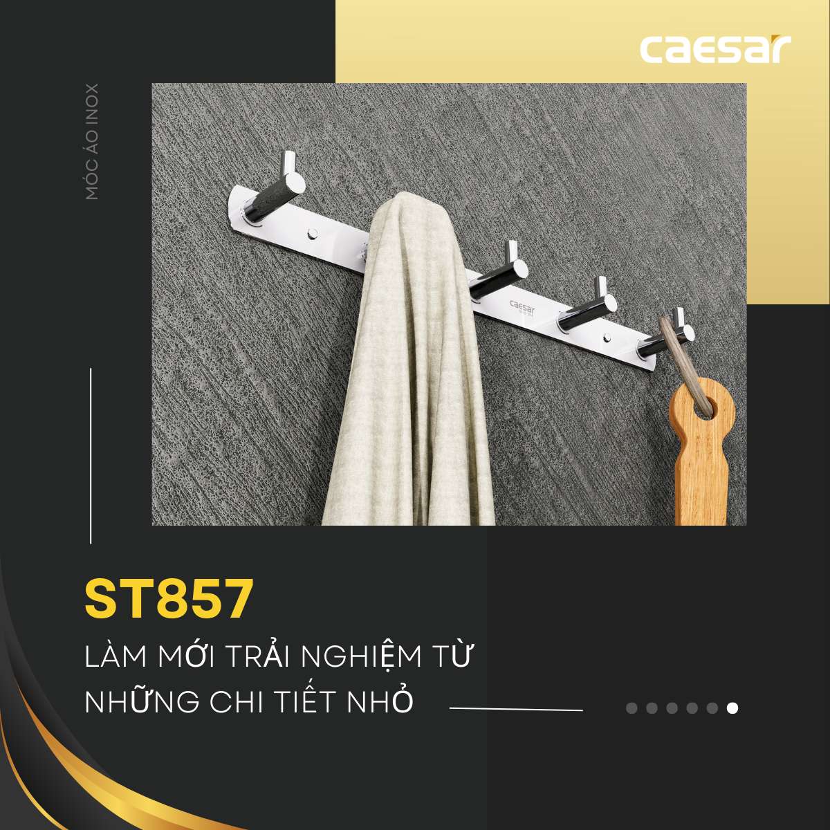 Móc áo Caesar ST857